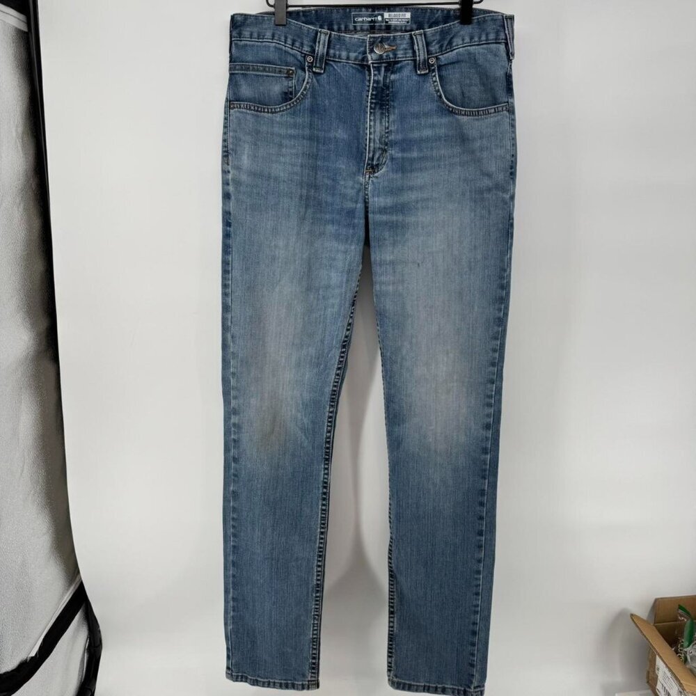Carhartt Men's Relaxed Jeans - Light Blue Wash
